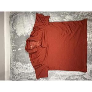 BCG Golf Men's Melange Polo Shirt in 2XL in Red